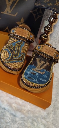 Image 3 of Echo LuV Classic Crocs w/ Denim 