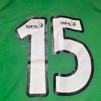 Image 3 of Hibernian Home Shirt 2009 - 2010 (L) '15' Zemmama - Matchworn
