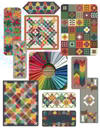 Image 4 of Grasscloth Cottons Half Yard Bundle