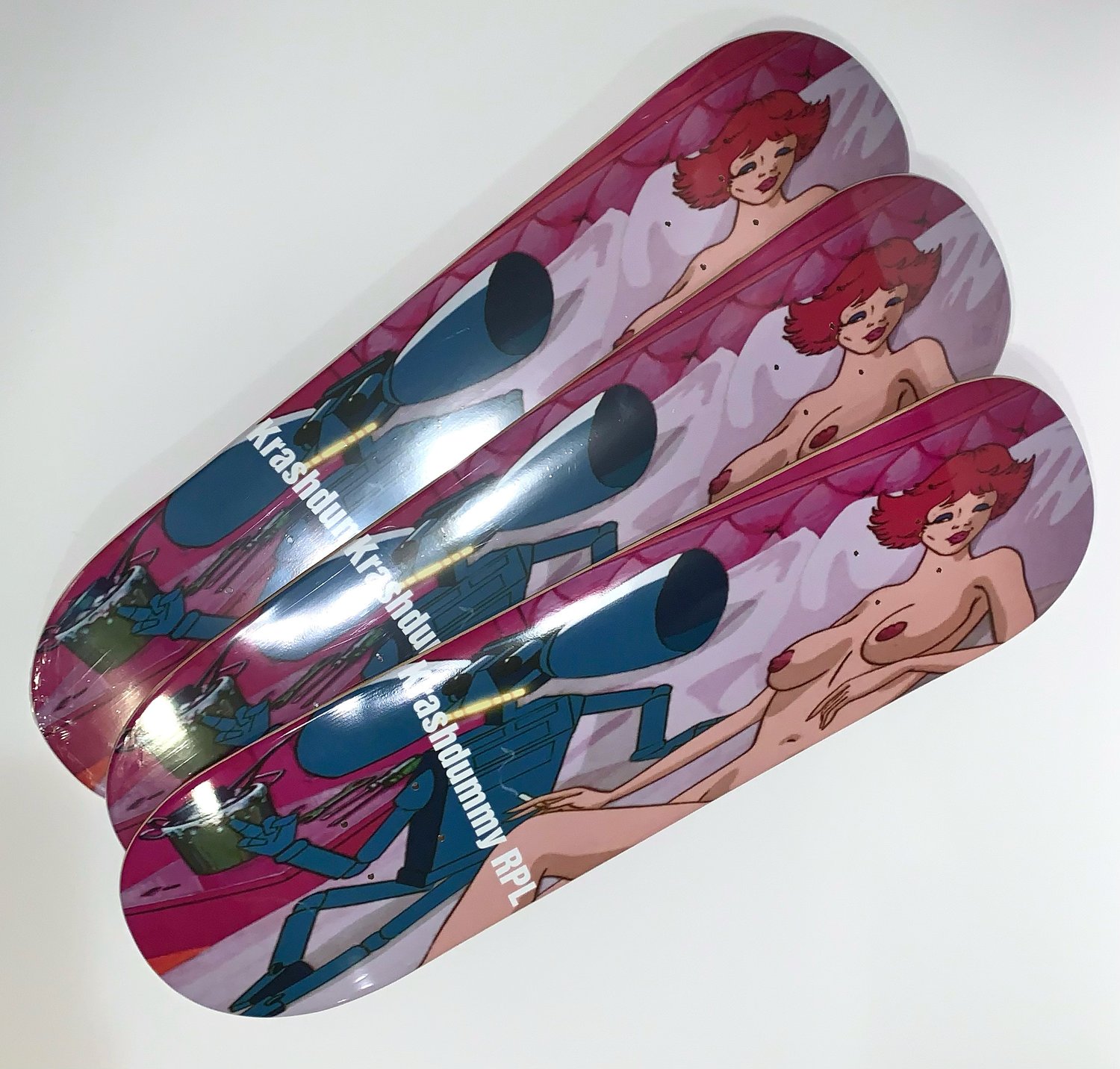 Image of (E) Heavy Metal Skateboard Deck