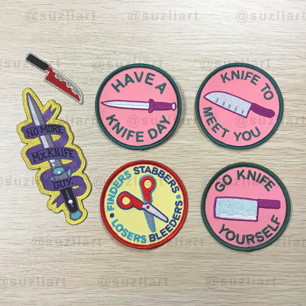 [Embroidery Patch] Some Sharp Sayings