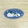 [Embroidery Patch] Snow Bun Buds