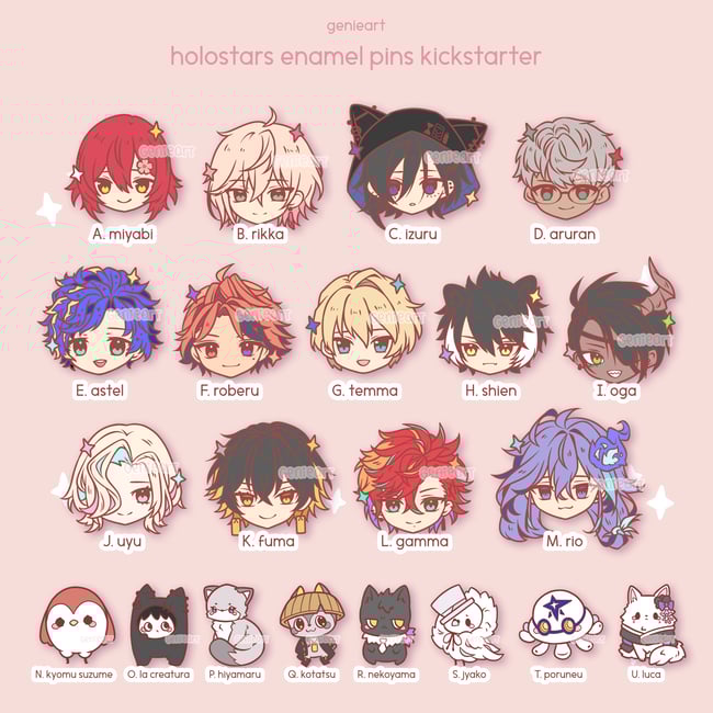 Pins [ Holostars JP ]