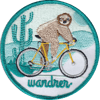 Cycling Sloth Patch