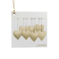 Australian made gift tag - Hearts