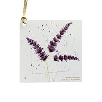 Australian made gift tag - Lavender
