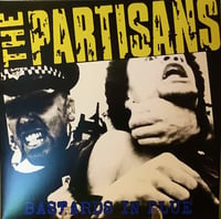 Image 1 of the PARTISANS - "Bastards In Blue" LP + Poster (Blue Vinyl)