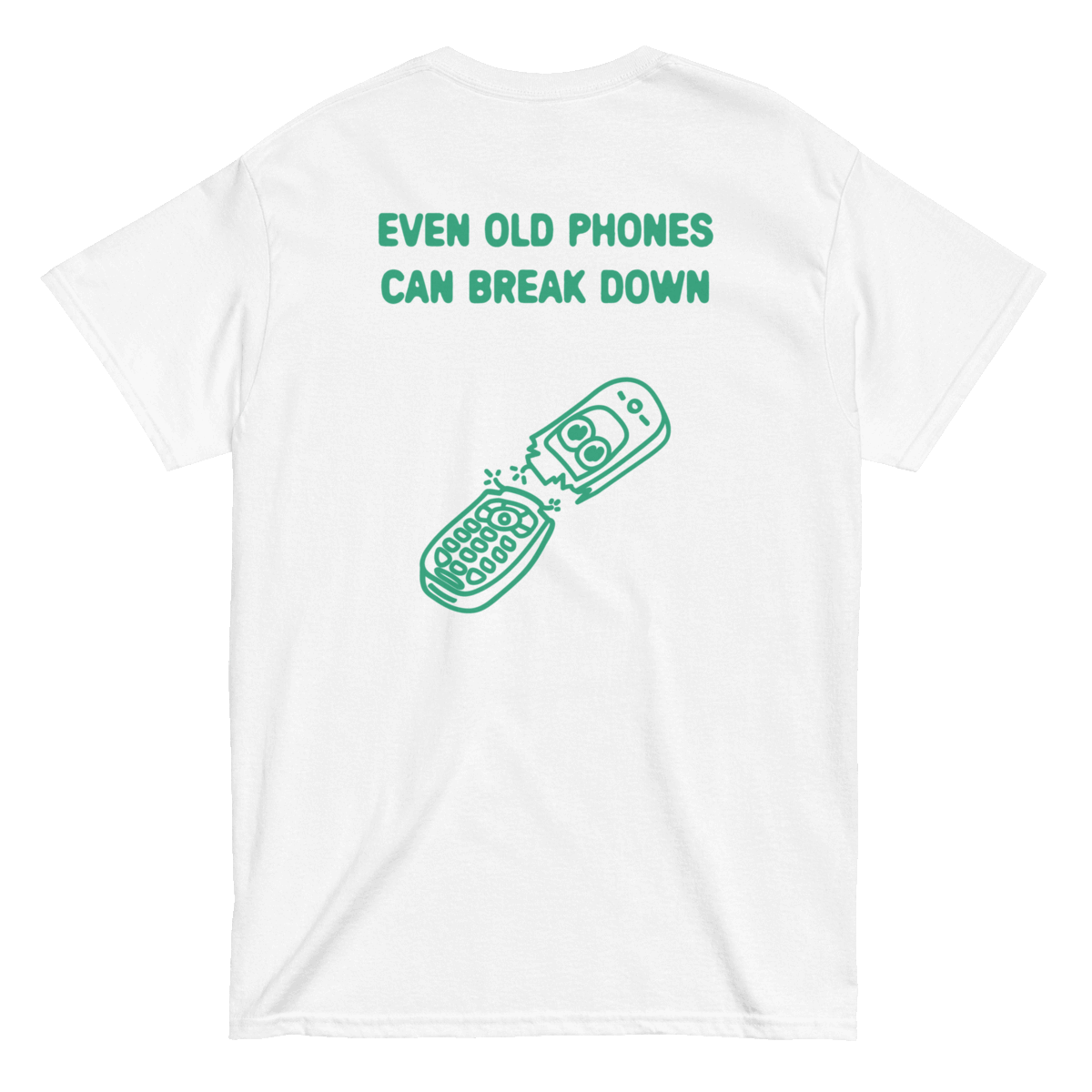 Image of EVEN OLD PHONES CAN BREAK DOWN