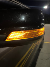 Image 2 of 2019-2024 Ram 2500 LED Mirror Turn Signal Tint Overlays