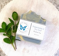 Image 1 of Peppermint & Tea Tree Soap