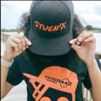 Image 2 of Stuen'X In Orange Snapback Hat 