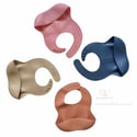 Silicone Bibs (navy)