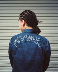 Image 4 of Embroidery Denim Shirt