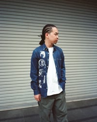 Image 3 of Embroidery Denim Shirt