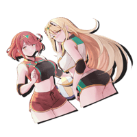 Image 1 of Pyra Mythra Volleyball Fit