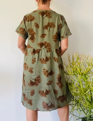 Image of Lizzie Linen/Cotton Dress - khaki