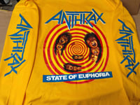 Image 1 of Anthrax state of euphoria LONG SLEEVE