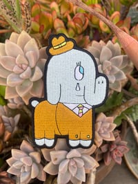 The Weeping Elephant Embroidered Patch
