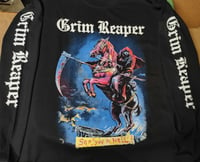 Image 1 of Grim Reaper see you in hell LONG SLEEVE