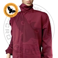 Image 4 of Burgundy Praetorian Flightsuit - STANDARD SIZES and TAILORED too, you choose.