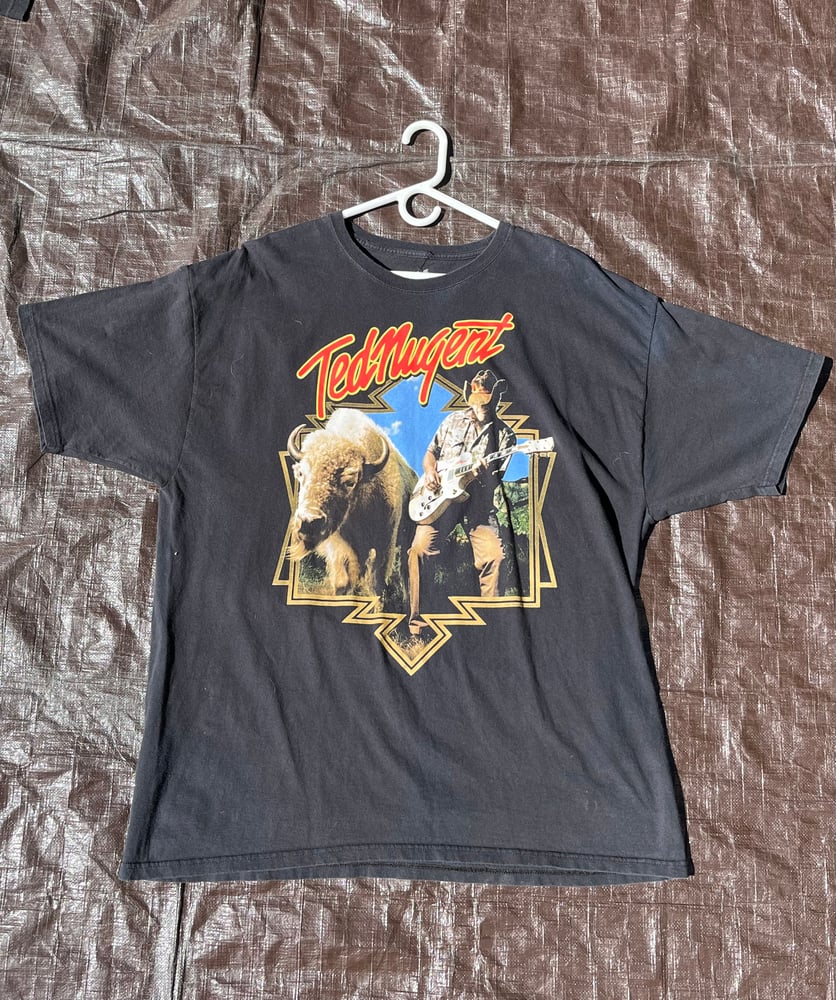 Image of Ted Nugent Great White Buffalo Tour Tee