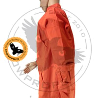 Image 3 of Classic Orange Flightsuit - STANDARD SIZES and TAILORED too, you choose.