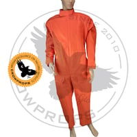 Image 1 of Classic Orange Flightsuit - STANDARD SIZES and TAILORED too, you choose.