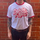 Image 2 of Pink DK Ringer tee