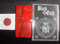 Image 3 of Black Oath ”Portrait of the Dead” 7” EP clear vinyl