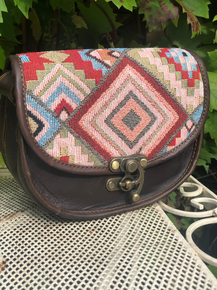 Image of Harlequin Collection - Aztec Baby Saddle #2B