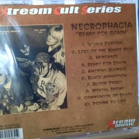 Image 2 of Necrophagia “Ready for Death” CD