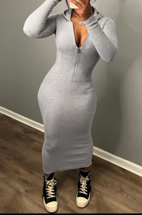 Image 2 of HOODY DRESS 