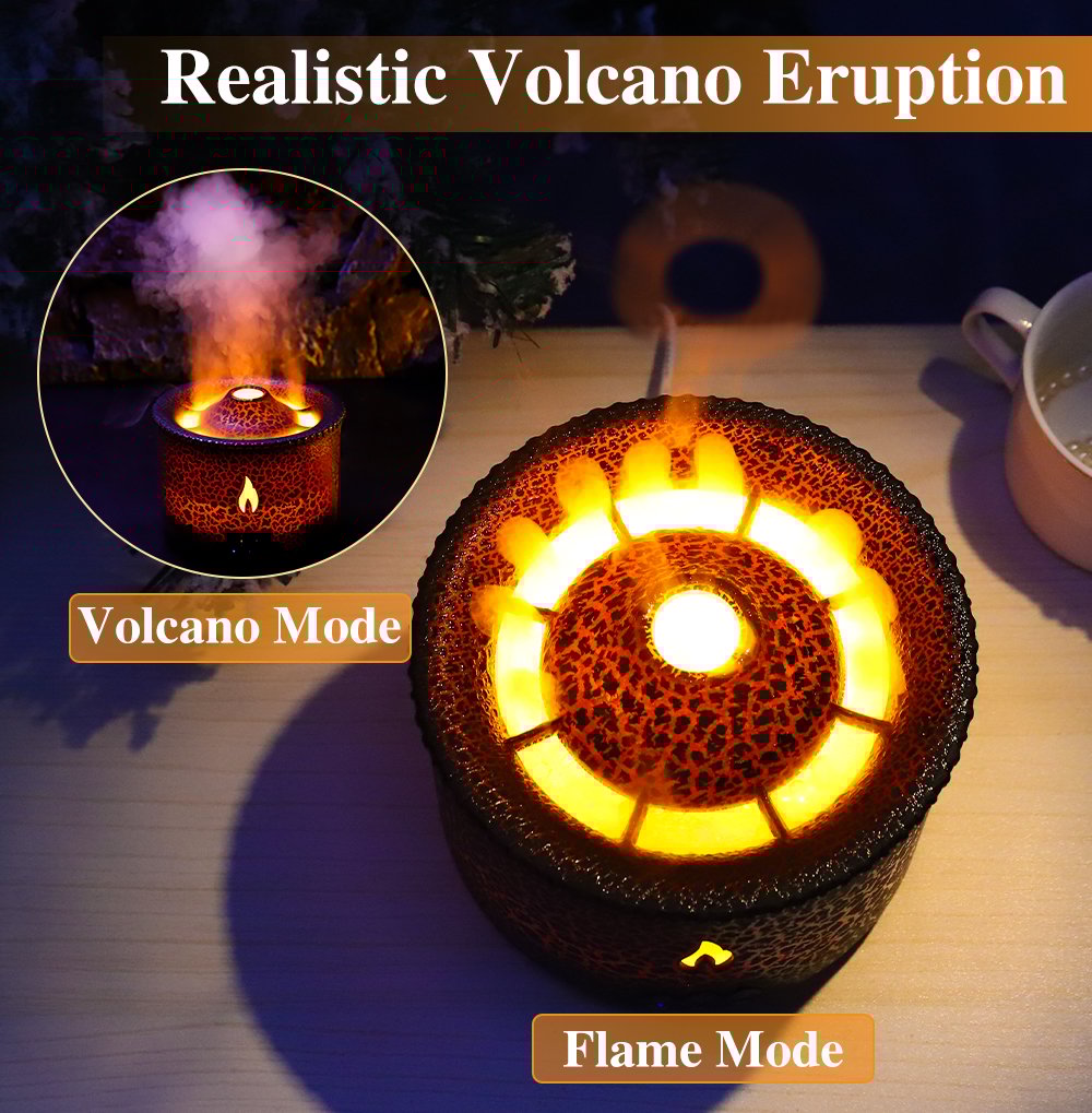 Image of Volcano Flame Humidifier