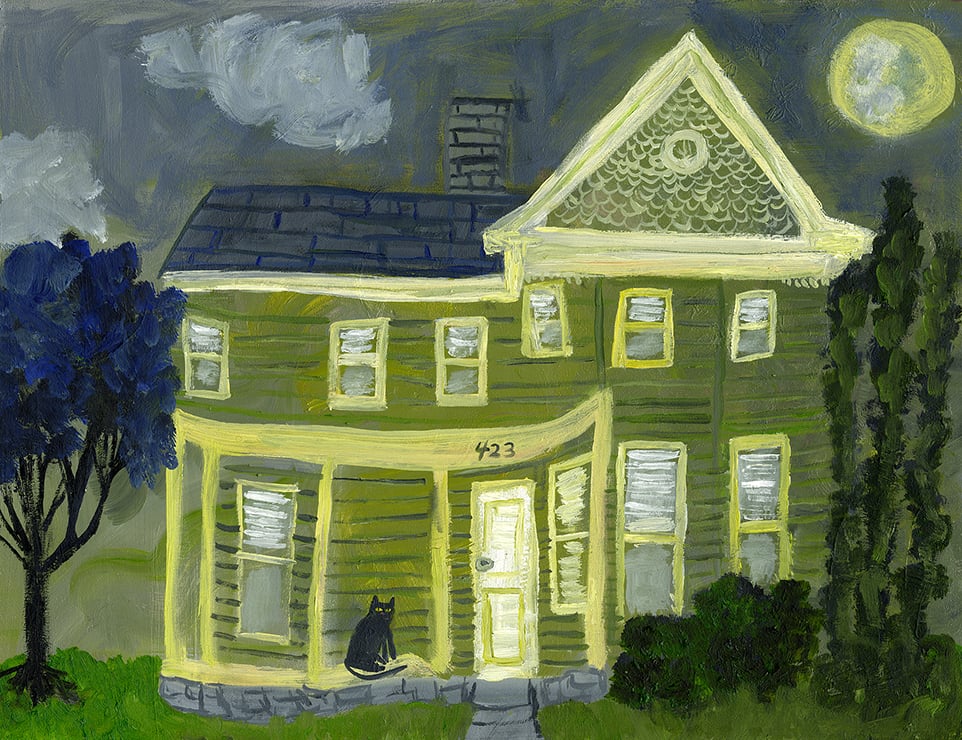 Image of The house on State Street. Limited edition print.