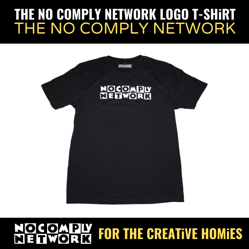 The No Comply Network Logo T-Shirt