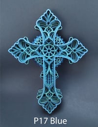 Image 3 of Multi-layered Painted Crosses