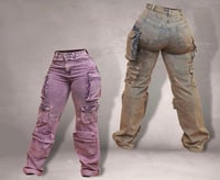 Image 1 of BAGGY CARGO PANTS 
