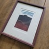 May Hill limited edition linocut with Frame.