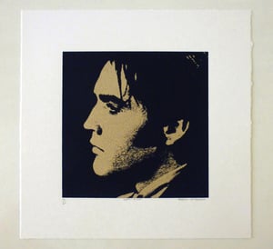 Image of "SIXTY-EIGHT" - Elvis Presley Limited Edition Screenprint