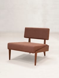 Image 1 of x+l 11 lounge chair (rust)