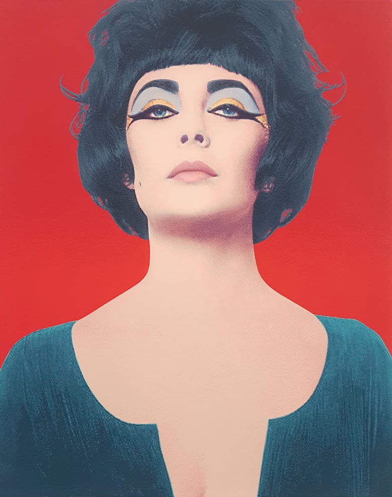 Image of "ELIZABETH MY DEAR" - Elizabeth Taylor Limited Edition Screenprint