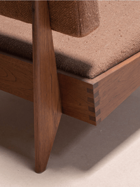 Image 3 of x+l 11 lounge chair (rust)