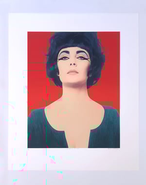 Image of "ELIZABETH MY DEAR" - Elizabeth Taylor Limited Edition Screenprint