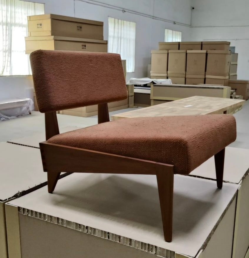 Image of x+l 11 lounge chair (rust)