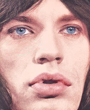 Image of "Fake MCs" - Mick Jagger Limited Edition Screenprint