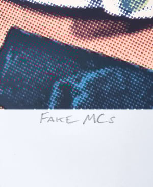 Image of "Fake MCs" - Mick Jagger Limited Edition Screenprint