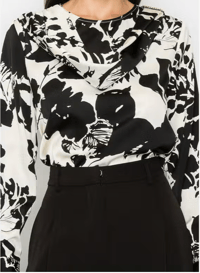 Image 1 of Amira Scarf Blouse