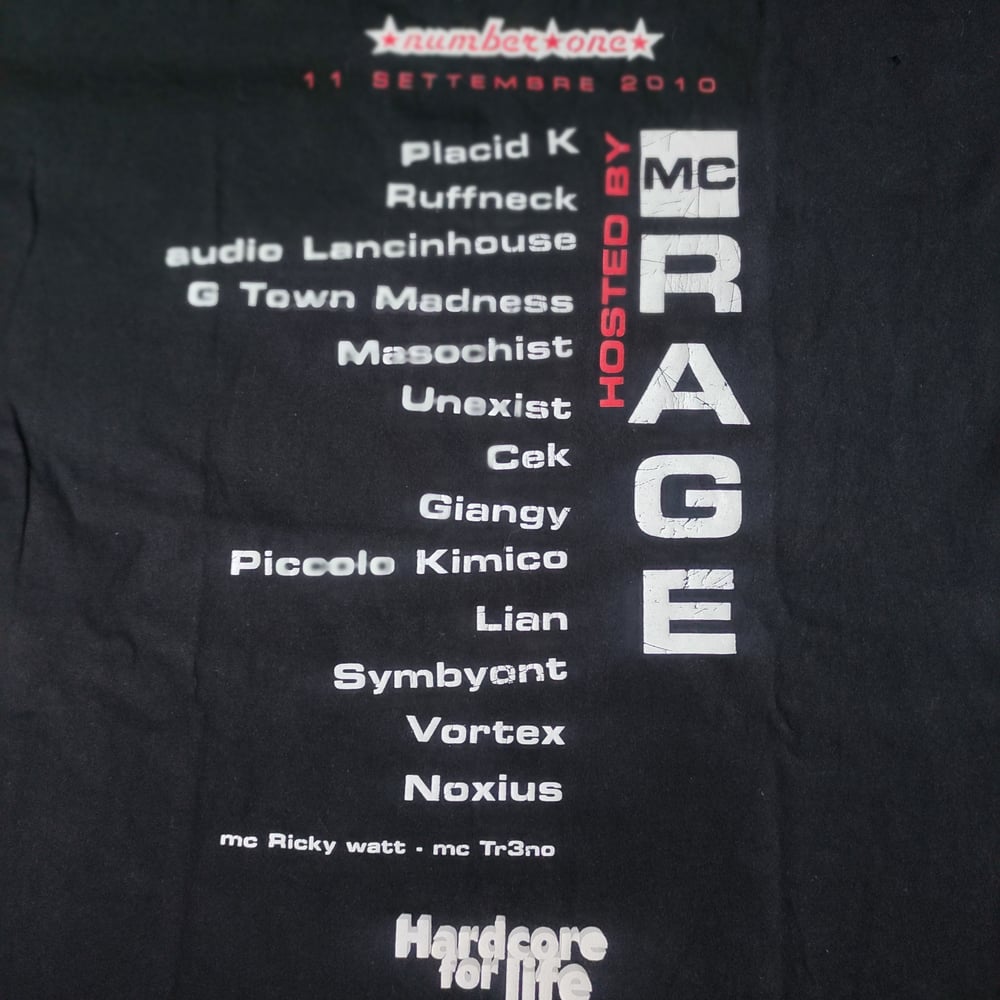Hardcore For Life event t-shirt