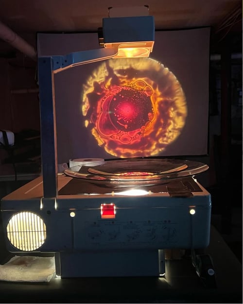 Image of Custom Glass & Oil Dye Set for Liquid Light Shows 