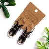 Titanus Stag Beetle Acrylic Earrings